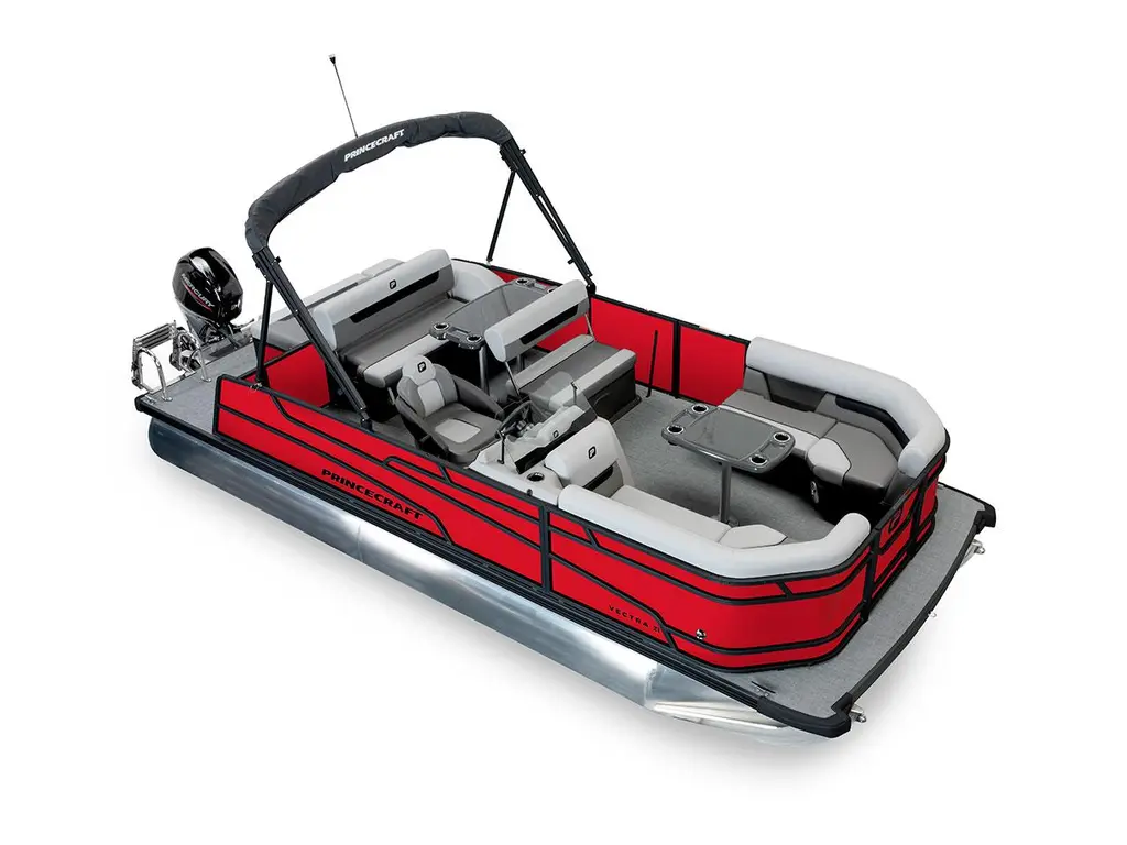 2026 Princecraft Vectra® 21 RL Ruby Red - Black Edition