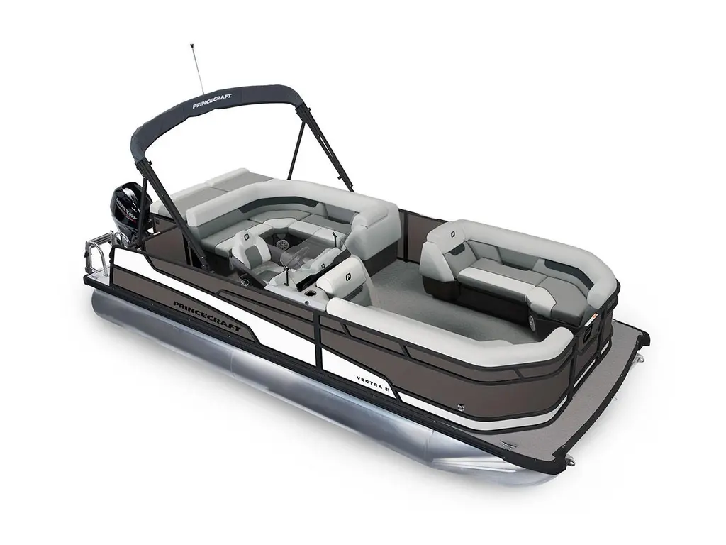 Princecraft Vectra® 21 L Charbon - Édition Noire|Bande - Blanc Onyx 2026