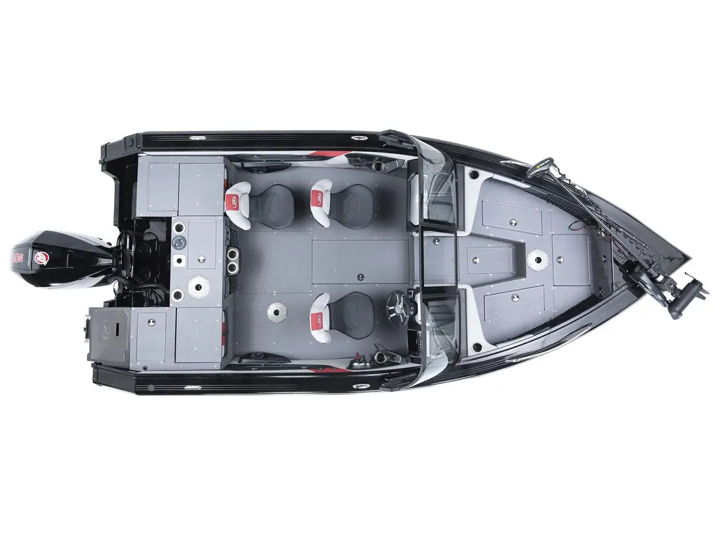Princecraft Platinum 190 R Platinum Gris Métallisé (Accent Rouge) - Sans Édition 2026