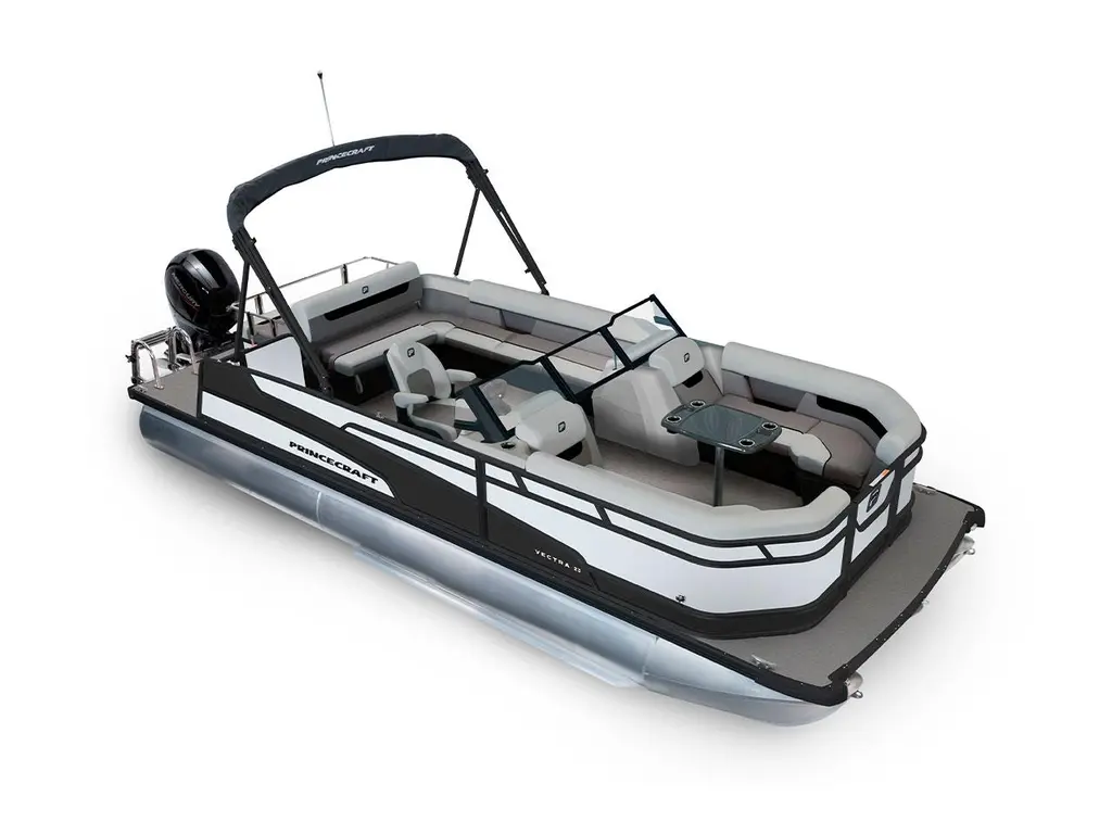 2026 Princecraft Vectra® 23 WRL Pearl - Black Edition|Matte Black Strip