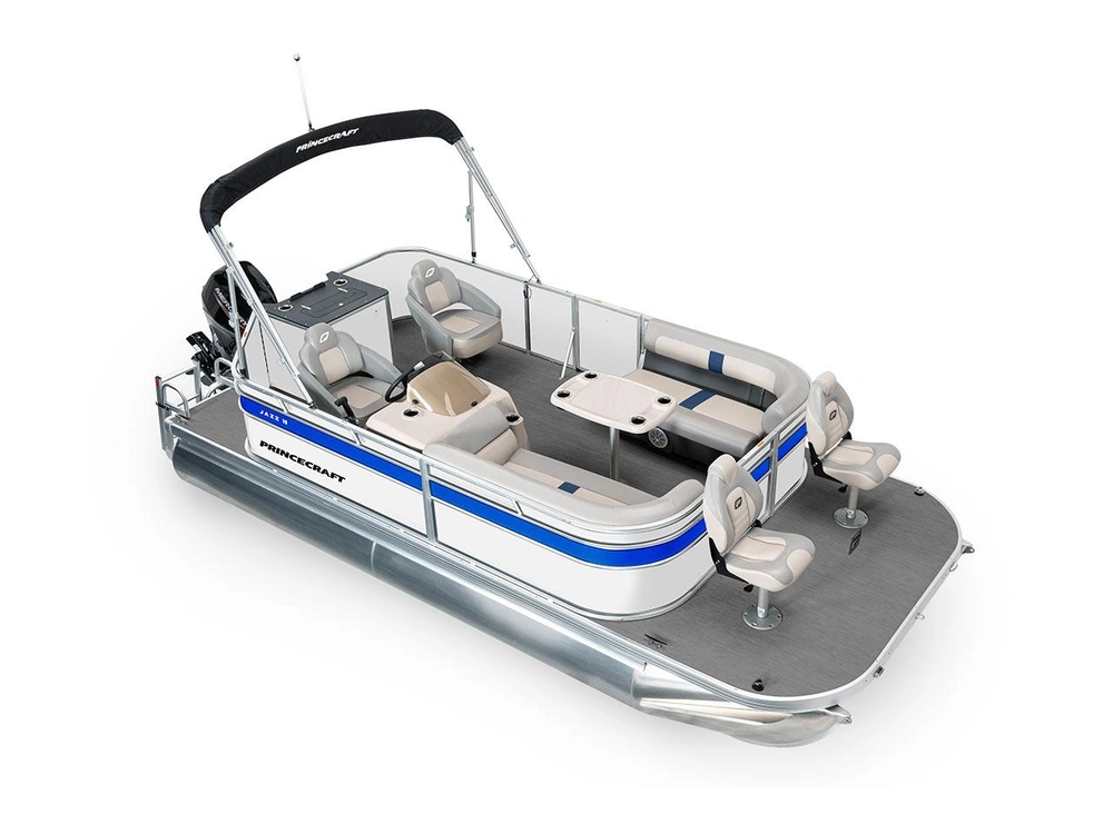 2026 Princecraft Jazz 19-4S Jazz 19-4S Pearl - Grey Metallic Graphic Package alt