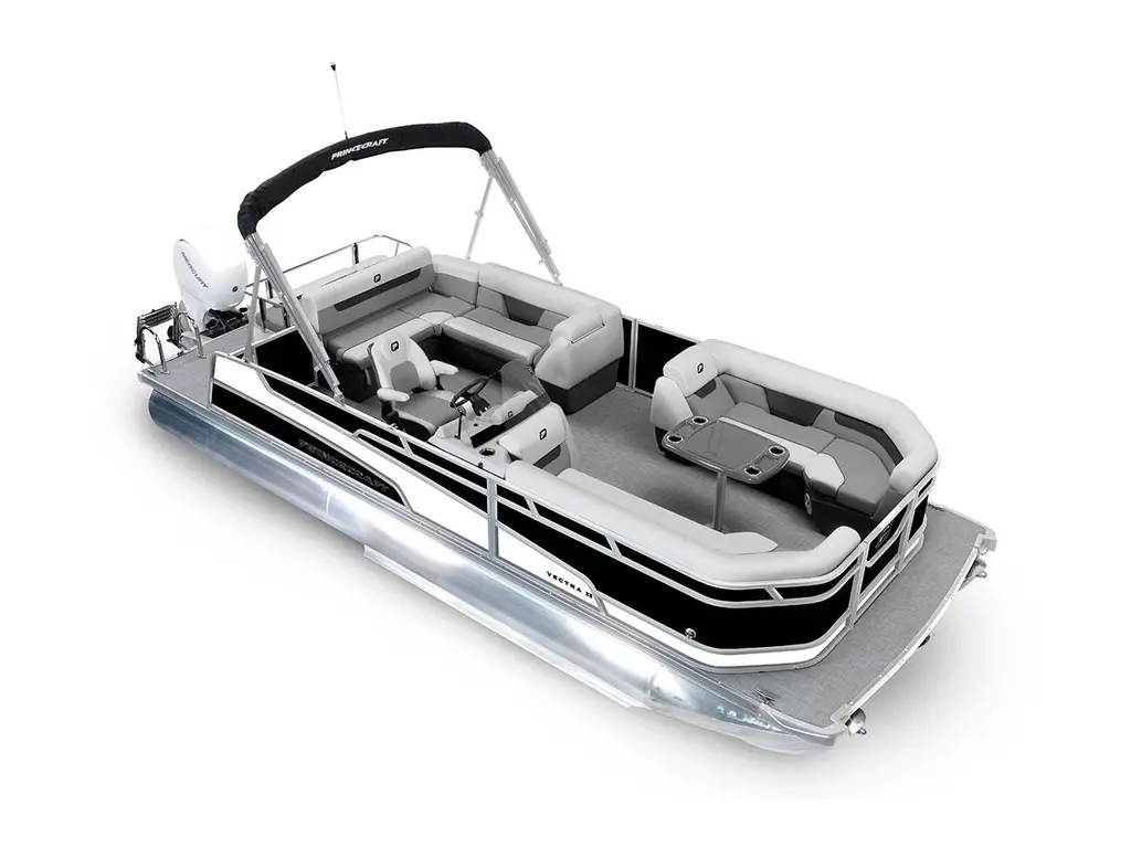 2026 Princecraft Vectra® 23 RL Black - Onyx White Strip