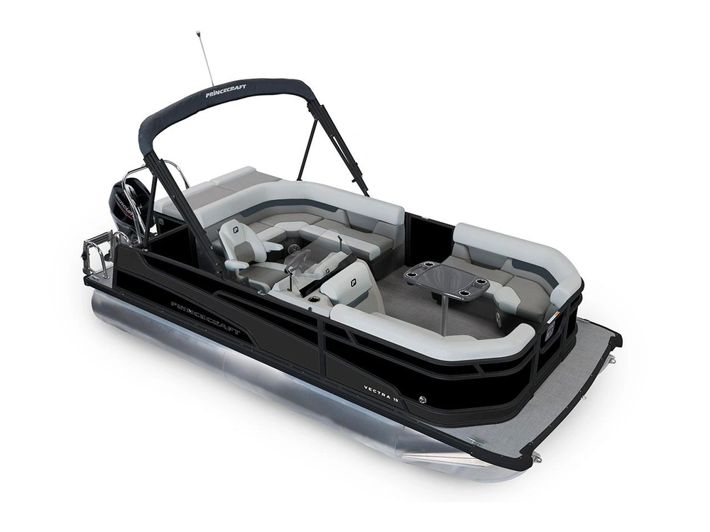 2026 Princecraft Vectra® 19 L Vectra® 19 L Black - Black Edition|Matte Black Strip alt