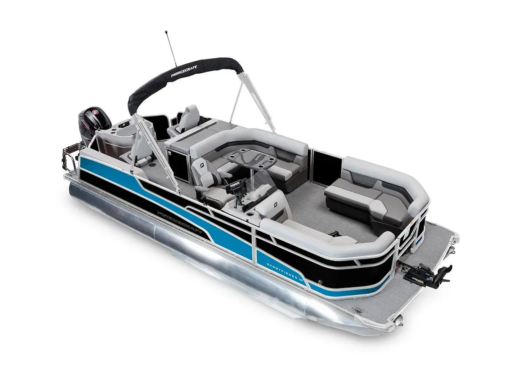Princecraft Sportfisher 23-2RS Noir - Bande - Bleu Laguna 2026