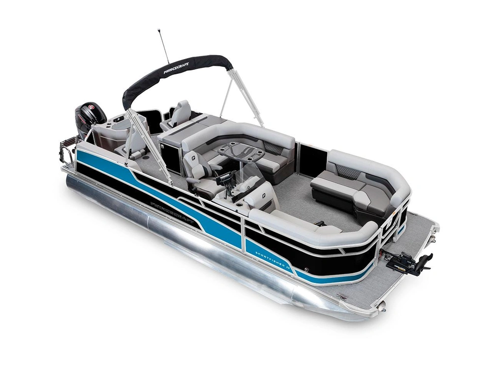 2026 Princecraft Sportfisher 23-2RS Sportfisher 23-2RS Black - Laguna Blue Strip alt