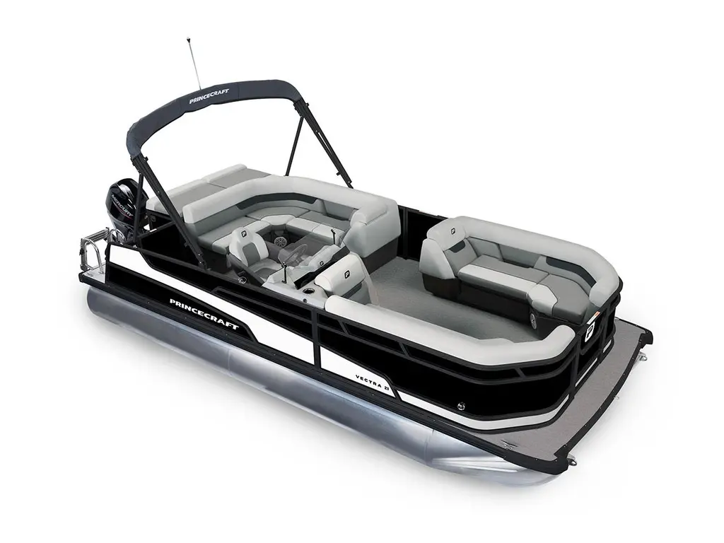 2026 Princecraft Vectra® 21 L Black - Black Edition|Onyx White Strip