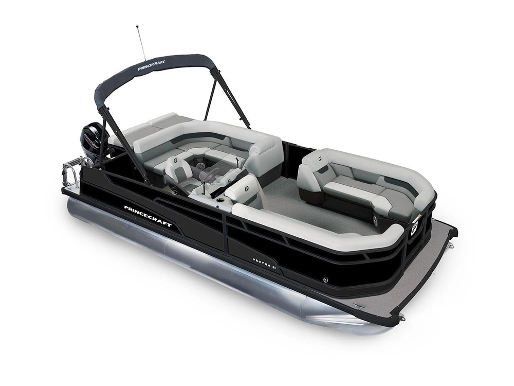 2026 Princecraft Vectra® 21 L Vectra® 21 L Black - Black Edition|Matte Black Strip alt