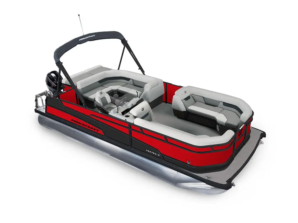 Princecraft Vectra® 21 L Rouge Rubis - Édition Noire|Bande - Noir Mat 2026