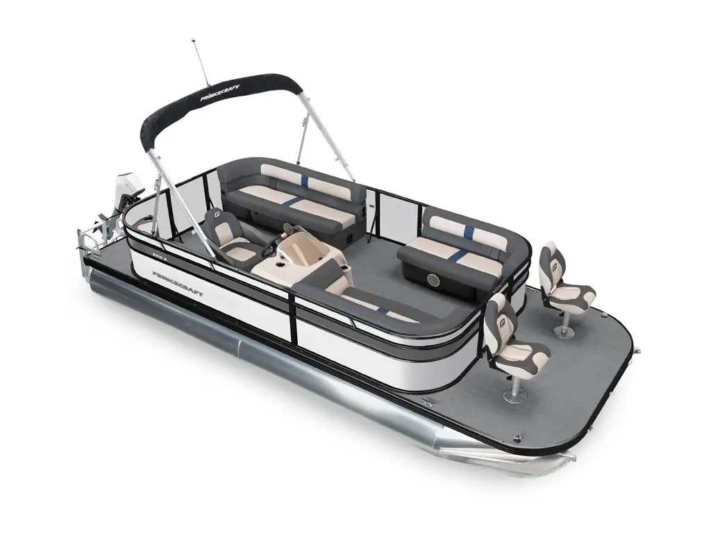 2026 Princecraft Brioe 21-2S Pearl - Black Edition|Blue Metallic Graphic Package