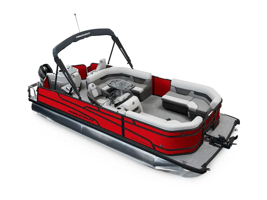 2026 Princecraft Sportfisher 21-2RS Ruby Red - Black Edition