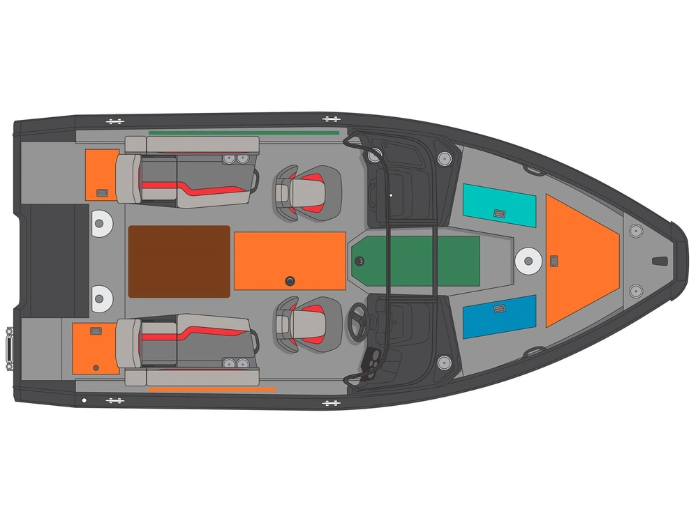 2026 Princecraft Sport 188 Sport 188 Blue (Blue Accent) - Without Edition alt