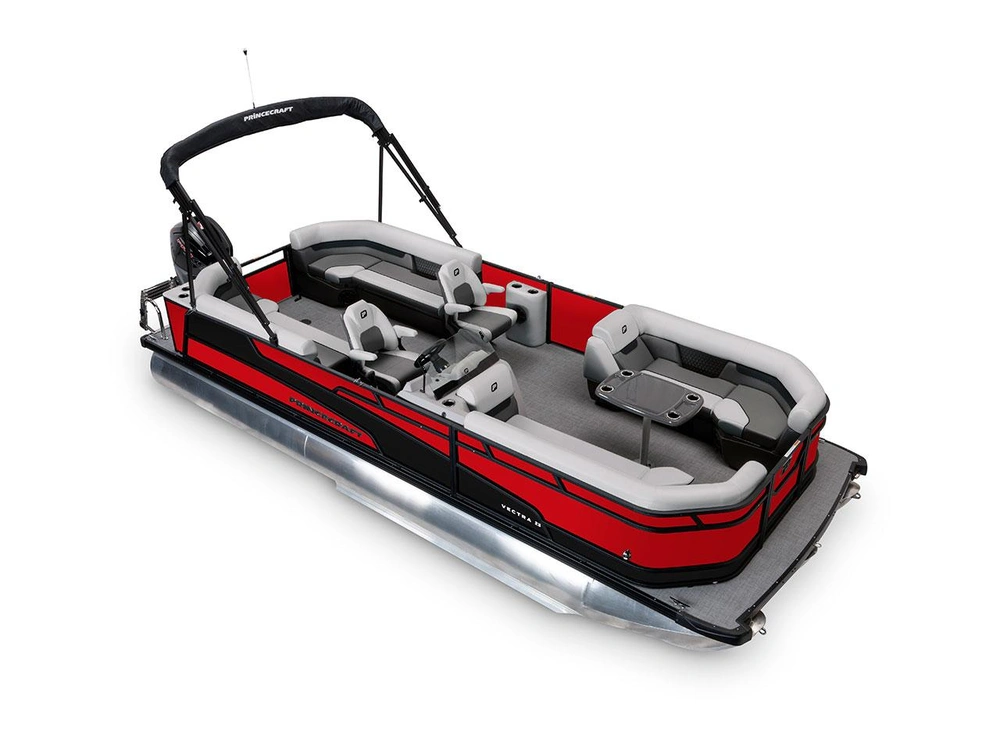 2026 Princecraft Vectra® 23 QL Vectra® 23 QL Ruby Red - Black Edition|Matte Black Strip alt