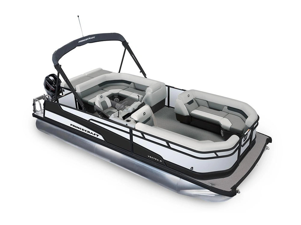 2026 Princecraft Vectra® 21 L Vectra® 21 L Pearl - Black Edition|Matte Black Strip alt