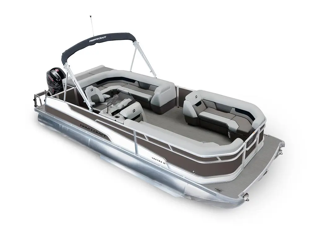 2026 Princecraft Vectra® 23 L Charcoal - Onyx White Strip