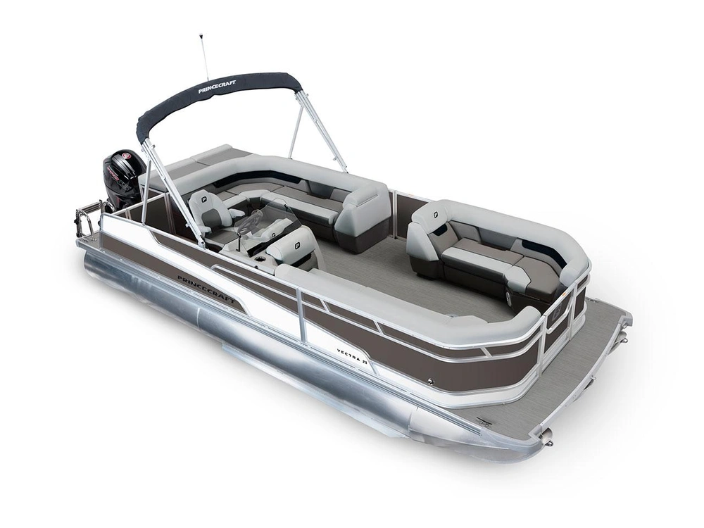 2026 Princecraft Vectra® 23 L Vectra® 23 L Charcoal - Onyx White Strip alt