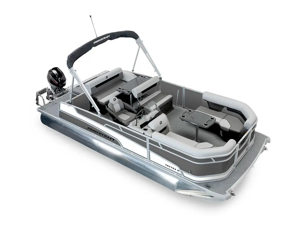 2026 Princecraft Vectra® 21 RL Charcoal - Onyx White Strip