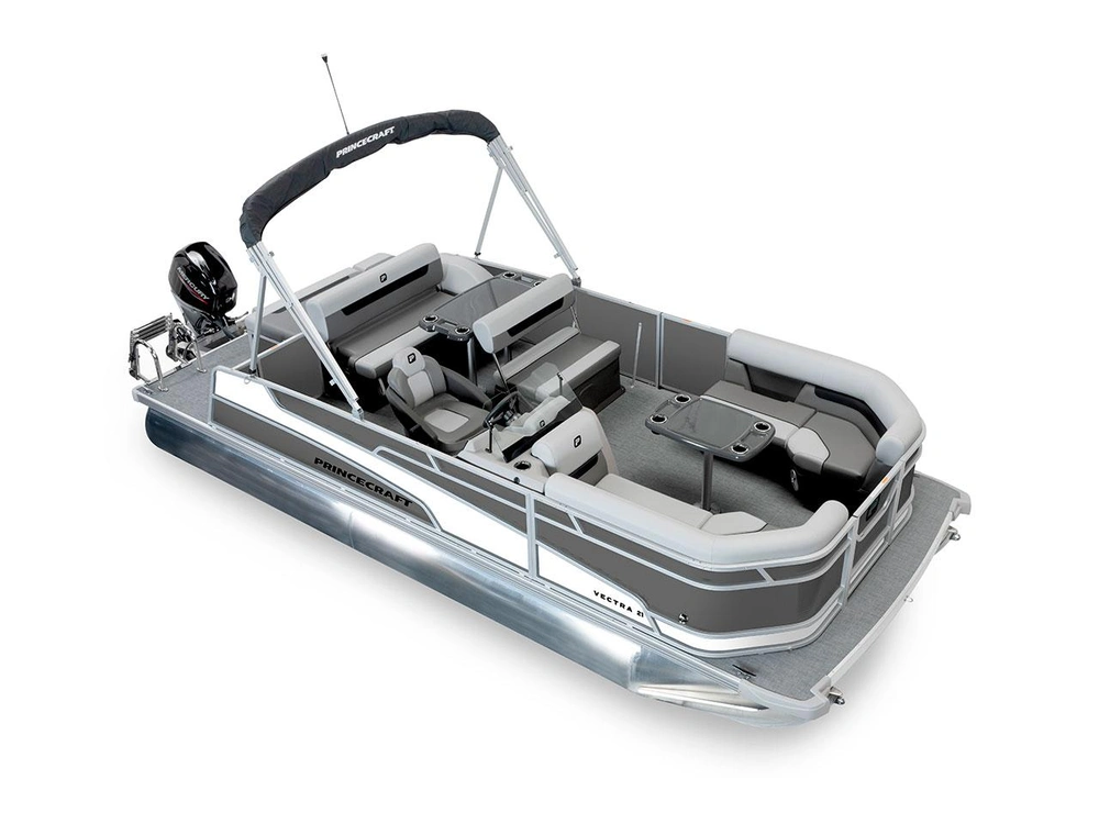 2026 Princecraft Vectra® 21 RL Vectra® 21 RL Charcoal - Onyx White Strip alt