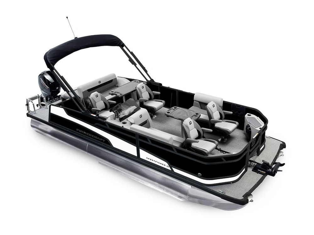 Princecraft Sportfisher 23-2S RL Sportfisher 23-2S RL Noir - Édition Noire|Bande - Blanc Onyx 2026 alt