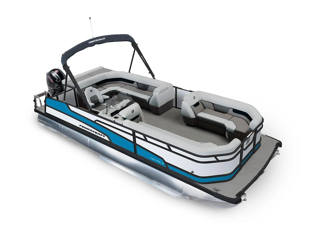 Princecraft Vectra® 23 L Vectra® 23 L Perle - Édition Noire|Bande - Bleu Laguna 2026 alt