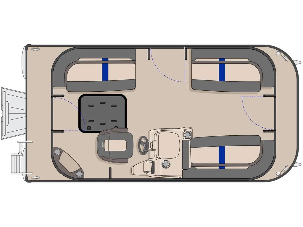 Princecraft Brioe 17 Noir - Ensemble Graphique Bleue Métallisée 2026