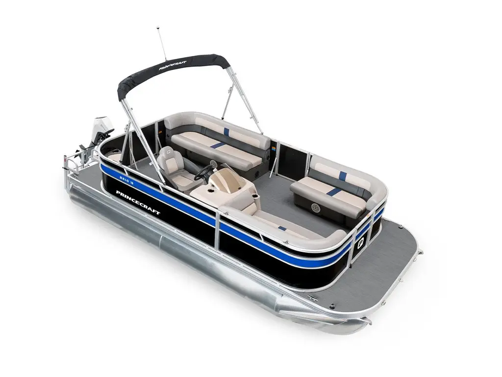 2026 Princecraft Brioe 19 Black - Grey Metallic Graphic Package