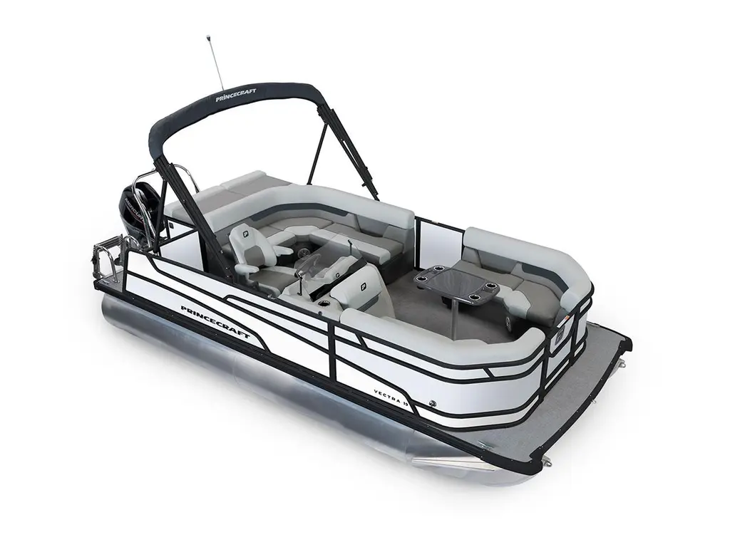 Princecraft Vectra® 19 L Perle - Édition Noire|Bande - Blanc Onyx 2026