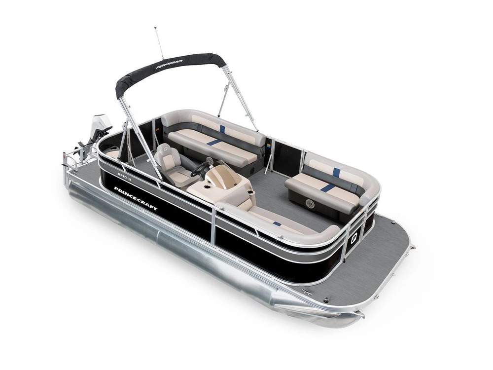 2026 Princecraft Brioe 19 Brioe 19 Black - Blue Metallic Graphic Package alt