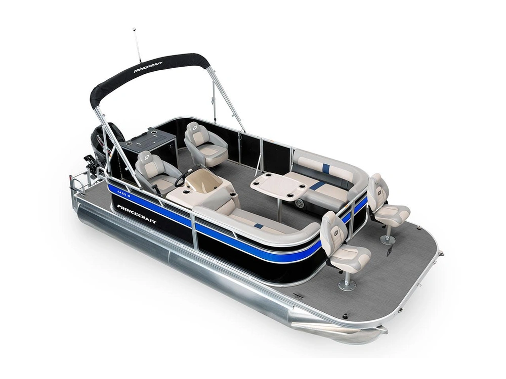 2026 Princecraft Jazz 19-4S Jazz 19-4S Black - Grey Metallic Graphic Package alt