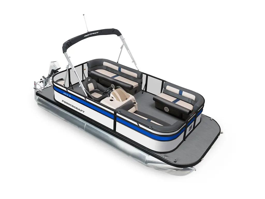 2026 Princecraft Brioe 19 Pearl - Black Edition|Grey Metallic Graphic Package