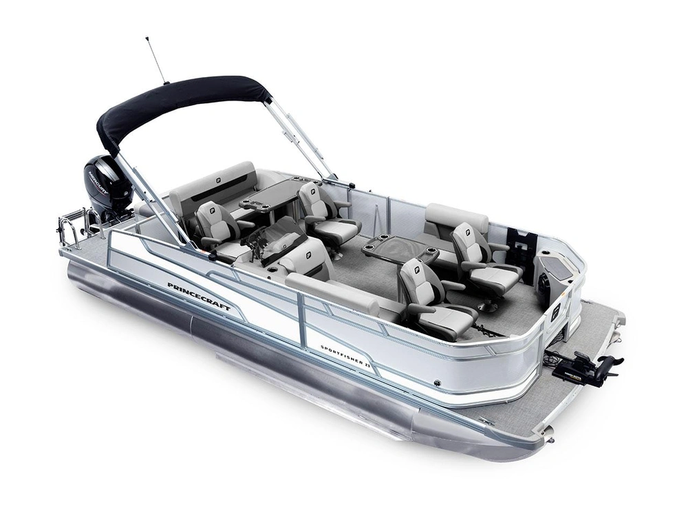 2026 Princecraft Sportfisher 23-2S RL Sportfisher 23-2S RL Pearl - Onyx White Strip alt