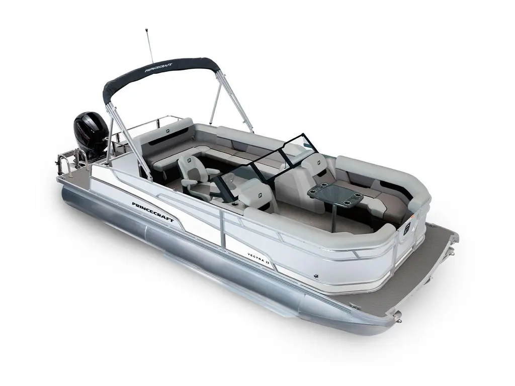 2026 Princecraft Vectra® 23 WRL Pearl - Onyx White Strip