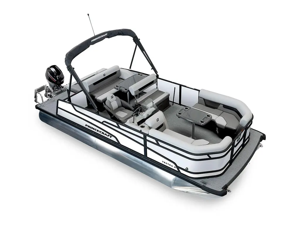 Princecraft Vectra® 21 RL Perle - Édition Noire|Bande - Blanc Onyx 2026