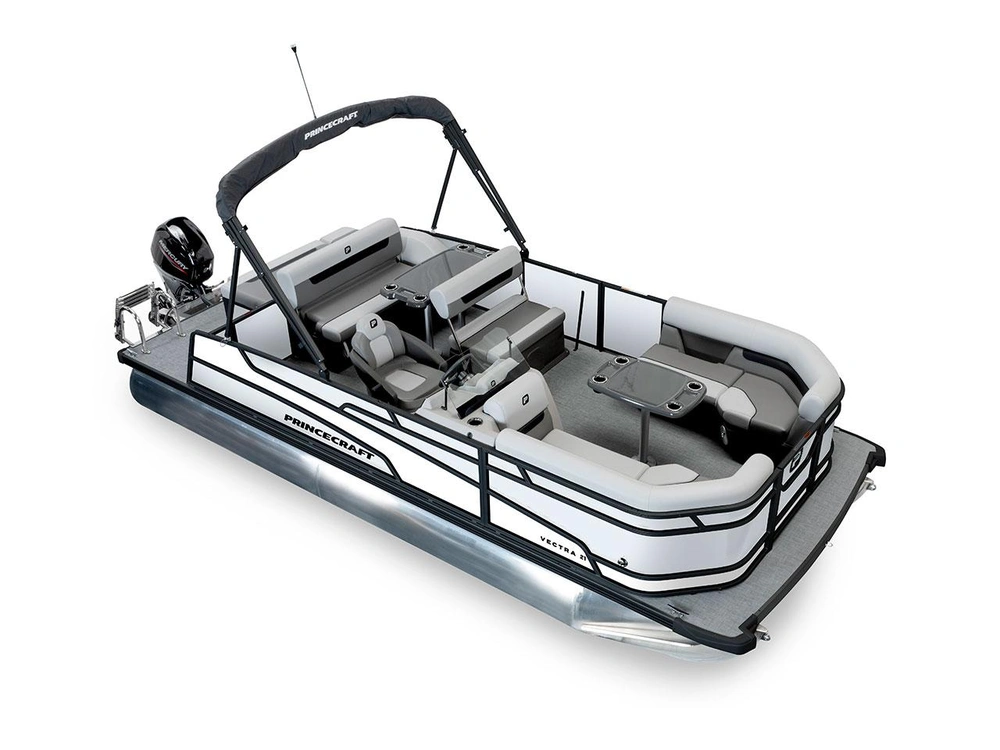 2026 Princecraft Vectra® 21 RL Vectra® 21 RL Pearl - Black Edition|Onyx White Strip alt