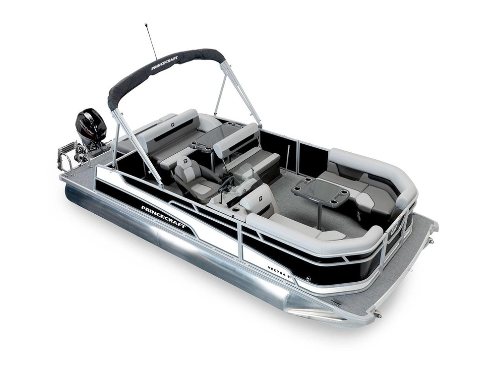 Princecraft Vectra® 21 RL Vectra® 21 RL Noir - Bande - Blanc Onyx 2026 alt