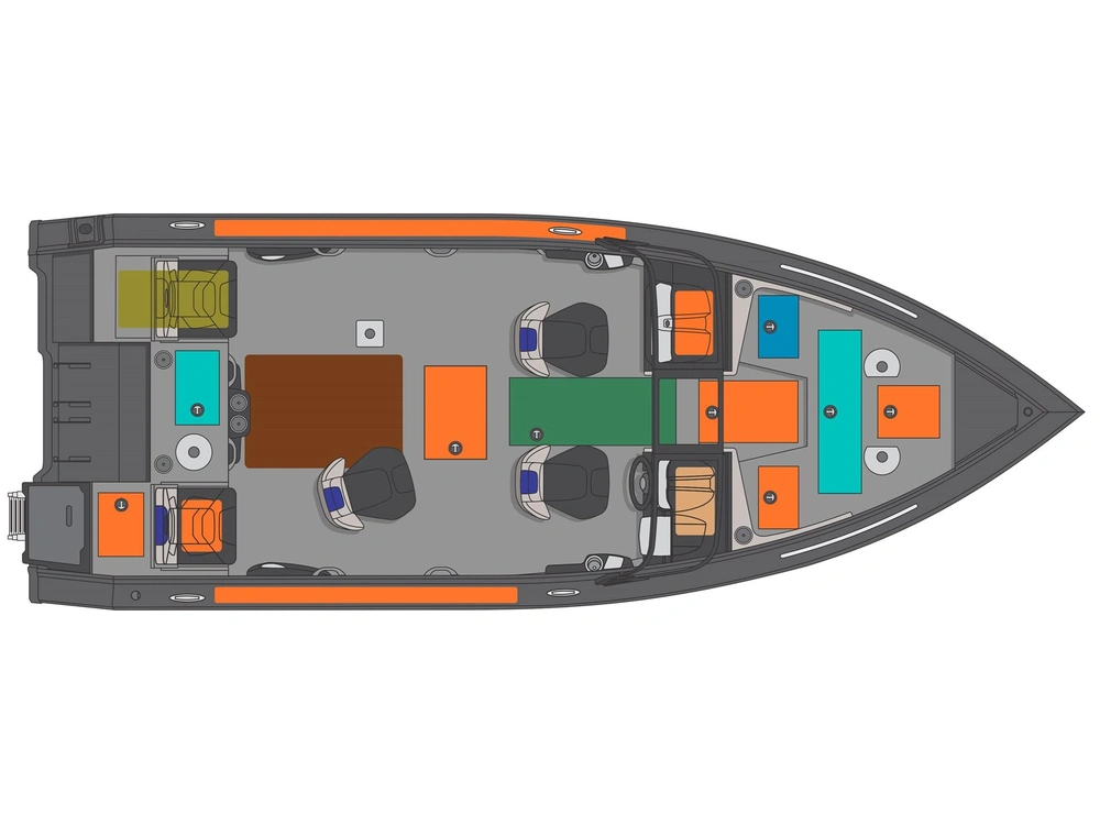 Princecraft Platinum 220 R Platinum 220 R Platinum Bleu Métallisé (Accent Bleu) - Sans Édition 2026 alt