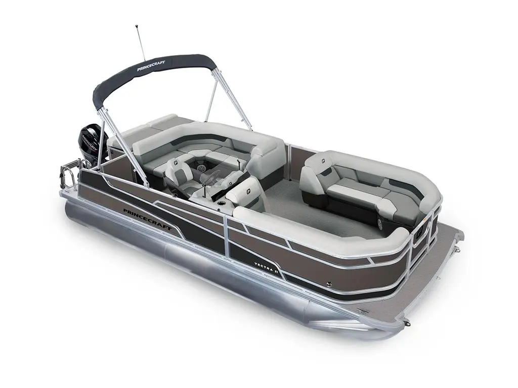 2026 Princecraft Vectra® 21 L Charcoal - Matte Black Strip