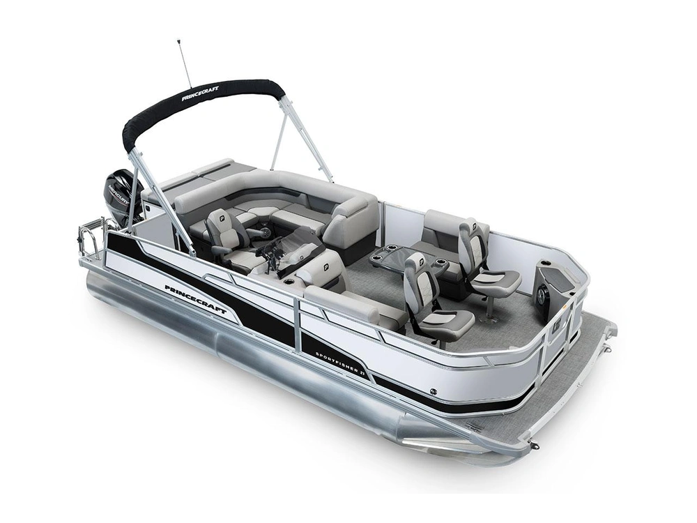 Princecraft Sportfisher 21-2S Sportfisher 21-2S Perle - Bande - Noir Mat 2026 alt