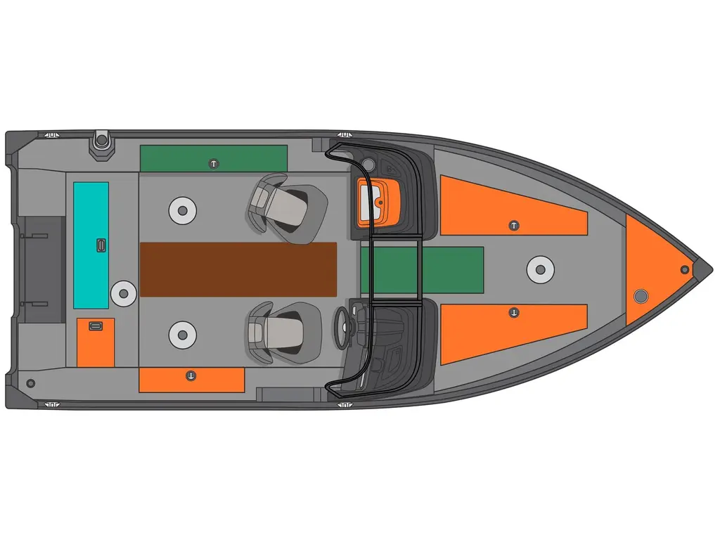 2026 Princecraft Hudson® 190 WS Blue - Tournament Fishing Tft Package - Special Decals