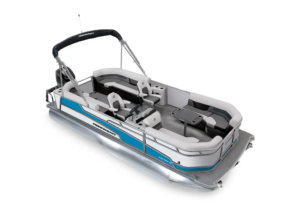 Princecraft Vectra® 21 QL Perle - Bande - Bleu Laguna 2026