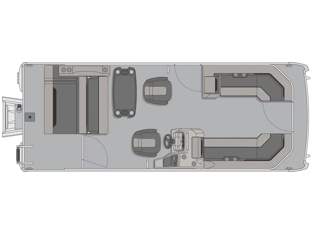 Princecraft Vectra® 23 RL Perle - Édition Noire|Bande - Noir Mat 2026