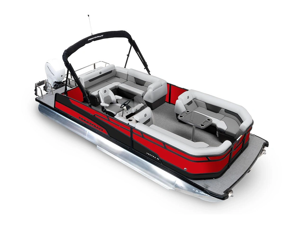 2026 Princecraft Vectra® 23 RL Vectra® 23 RL Ruby Red - Black Edition|Matte Black Strip alt