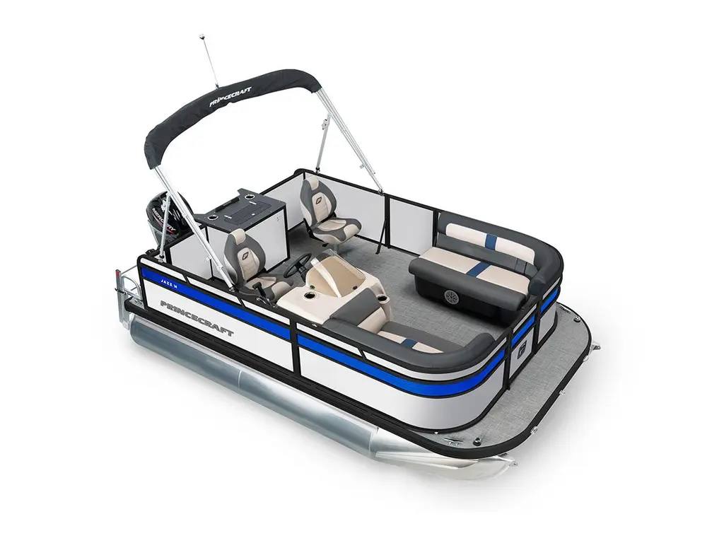 2026 Princecraft Jazz 14-2RS Pearl - Black Edition|Grey Metallic Graphic Package