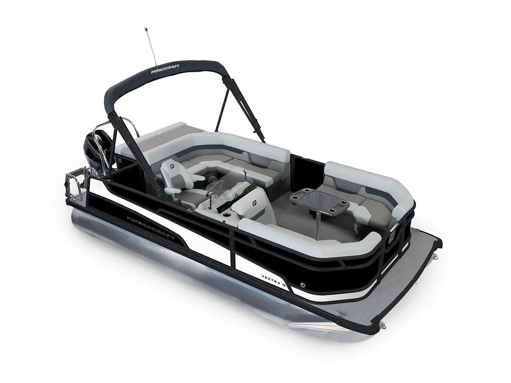 Princecraft Vectra® 19 L Noir - Édition Noire|Bande - Blanc Onyx 2026