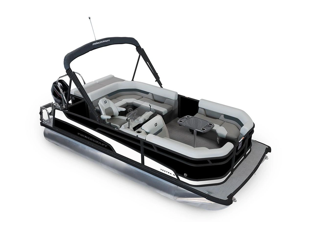 Princecraft Vectra® 19 L Vectra® 19 L Noir - Édition Noire|Bande - Blanc Onyx 2026 alt