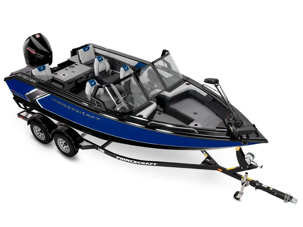 2026 Princecraft Platinum 190 R Platinum Metallic Blue (Blue Accent) – Without Edition