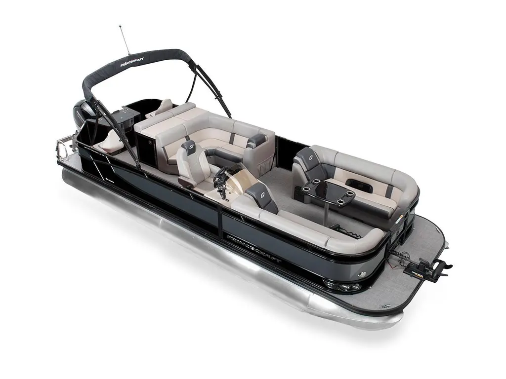 2026 Princecraft Sportfisher LX 25-2RS Black – Elegance Edition (With Grey Metallic Accent)