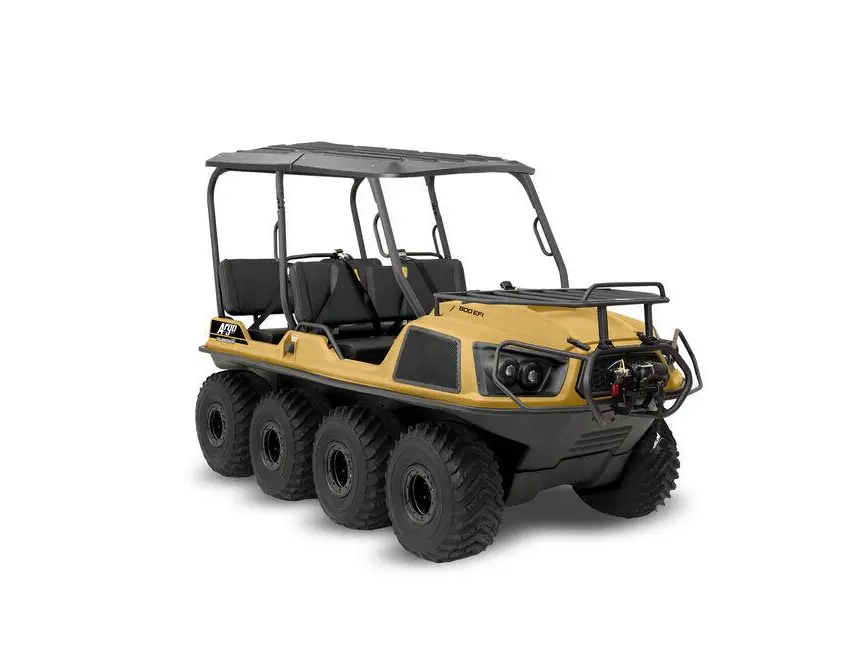 2026 Argo Aurora Pro 800 XT 8×8 Industrial Yellow