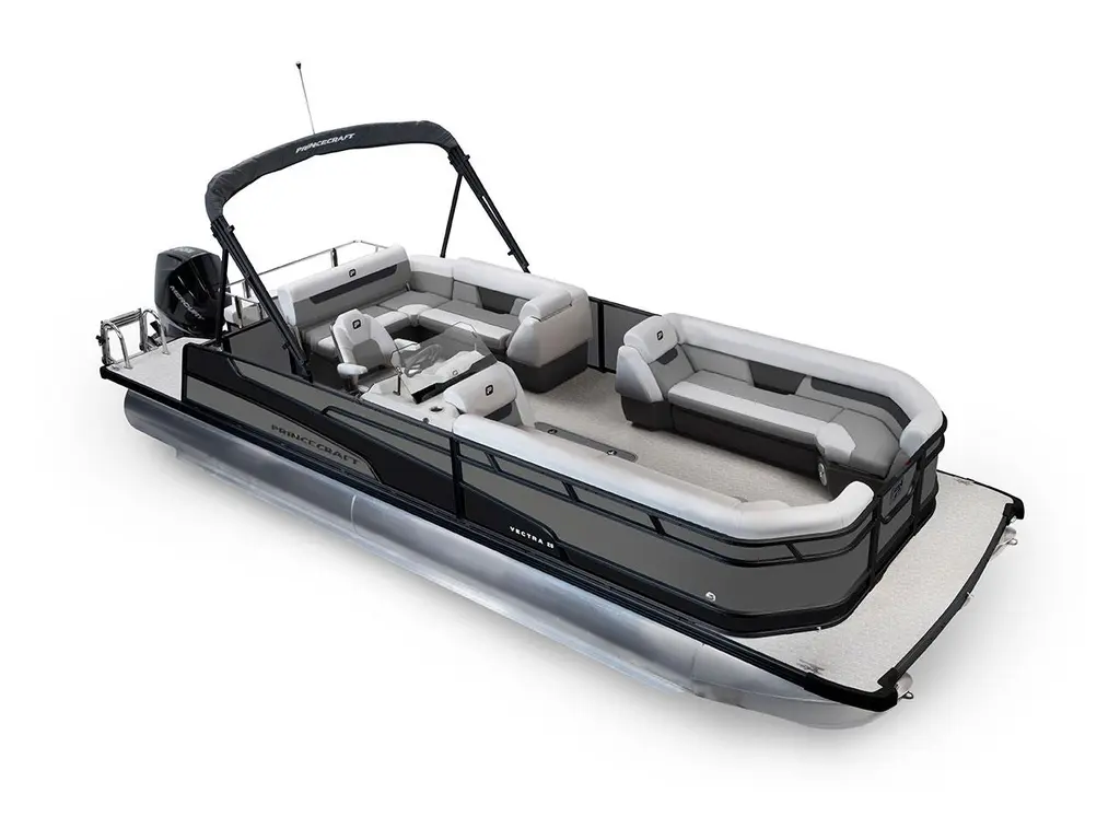 2026 Princecraft Vectra® 25 RL Charcoal - Black Edition|Matte Black Strip