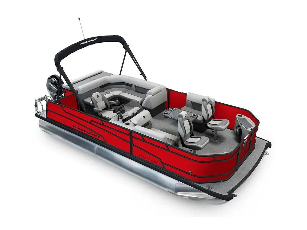 Princecraft Sportfisher 21-2S Rouge Rubis - Édition Noire 2026