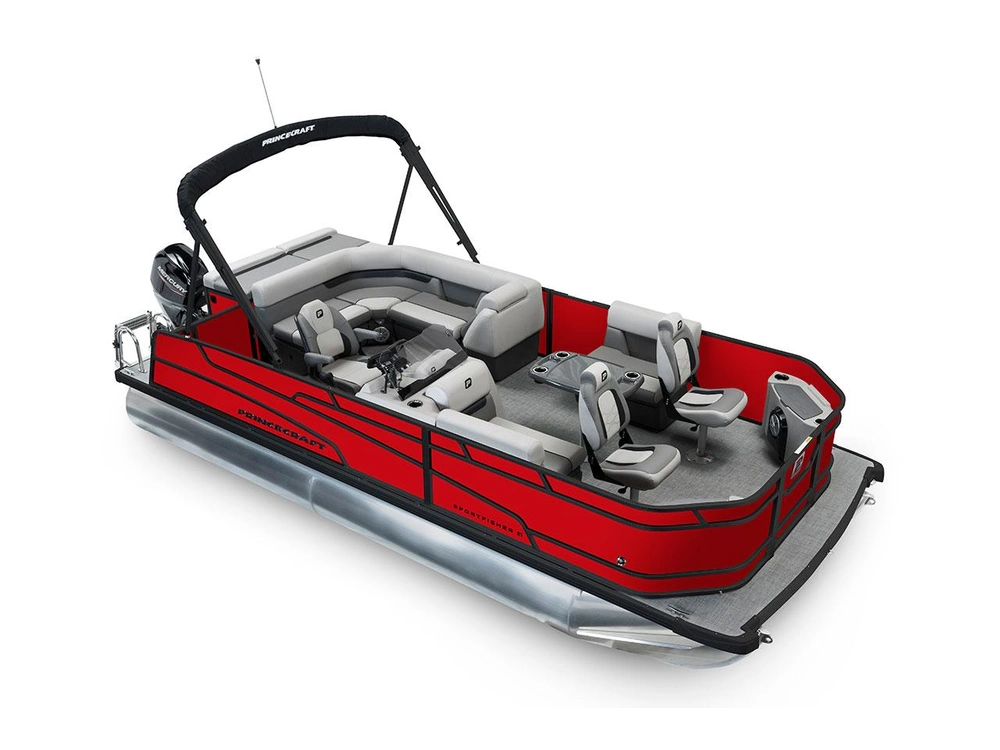 Princecraft Sportfisher 21-2S Sportfisher 21-2S Rouge Rubis - Édition Noire 2026 alt
